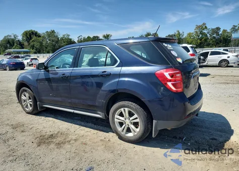 2016 Chevrolet Equinox Ls из США, поврежденный, VIN 2GNALBEK6G1188658